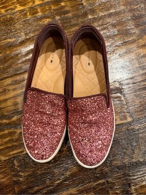 Birdies Rose Pink the swift Glitter Slip-On ombré sneakers